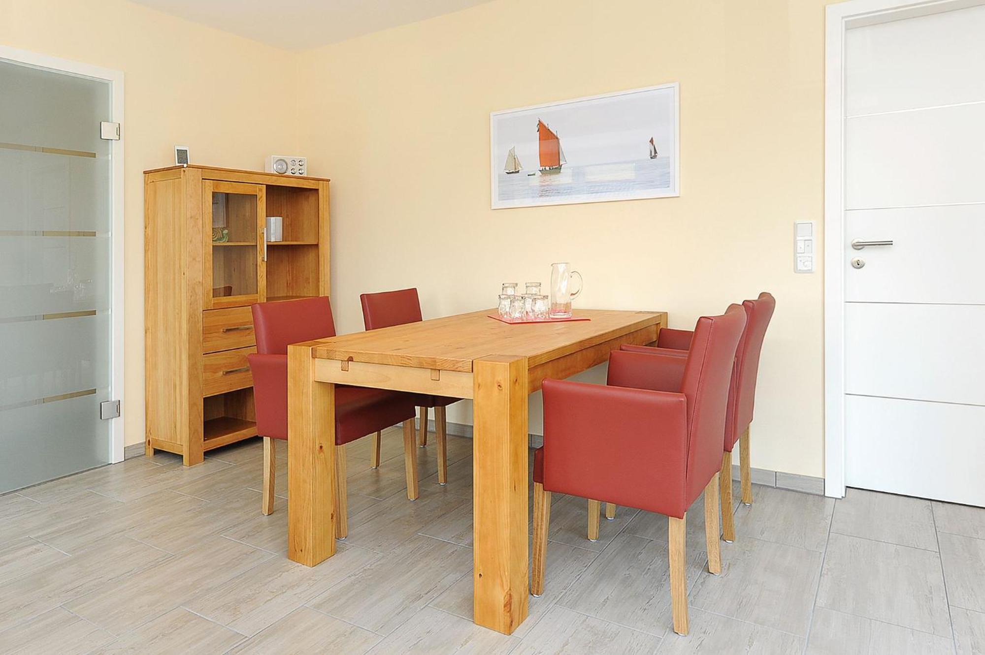 Besondere Aussicht - Ferienwohnung Deichblick ベンサージール エクステリア 写真