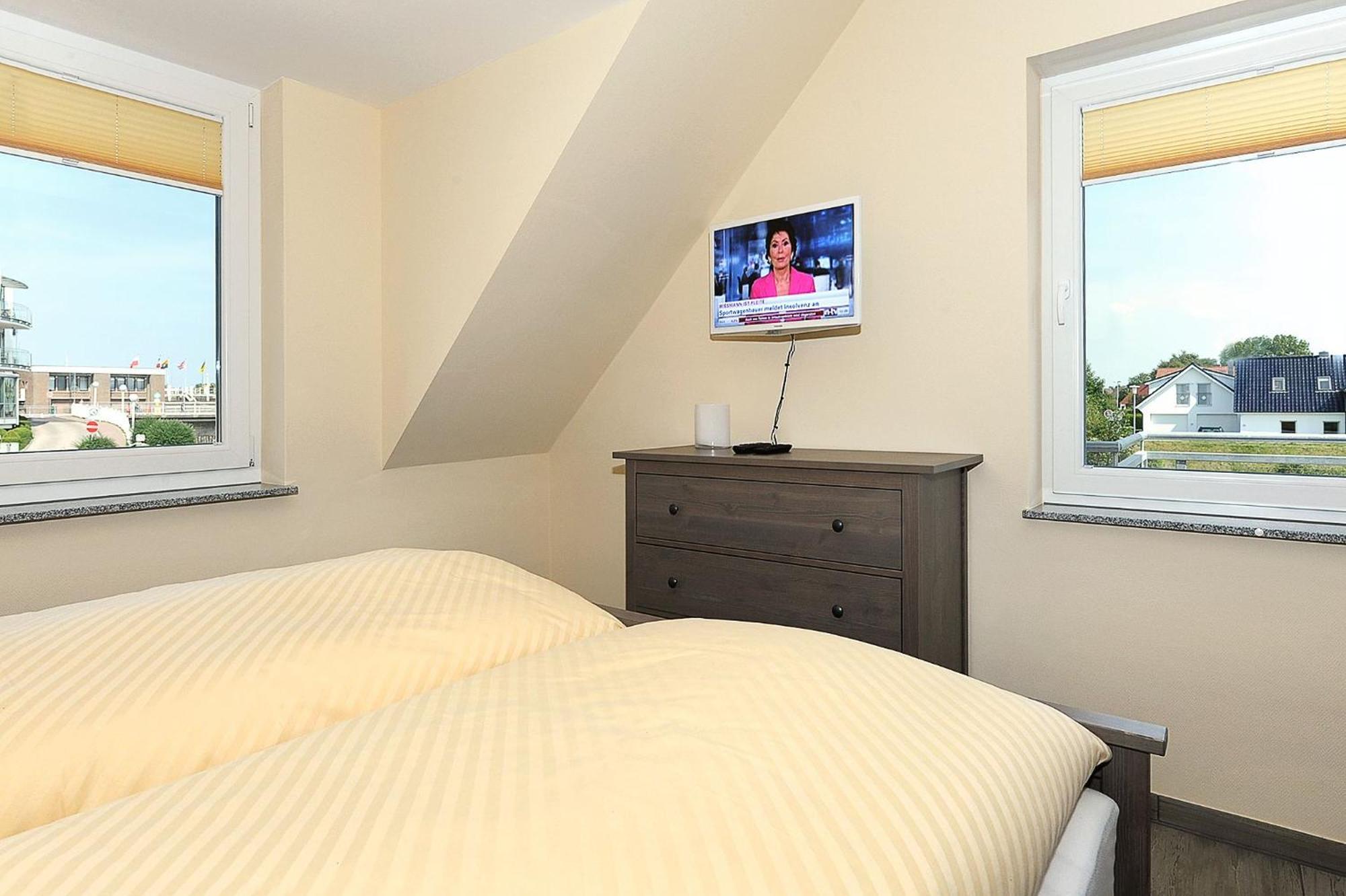 Besondere Aussicht - Ferienwohnung Deichblick ベンサージール エクステリア 写真