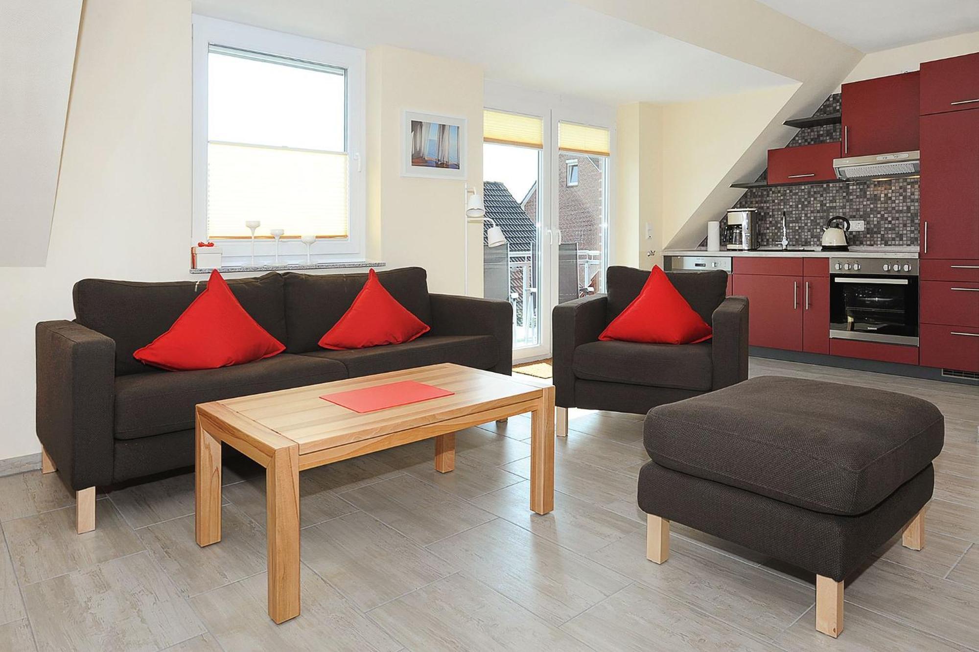 Besondere Aussicht - Ferienwohnung Deichblick ベンサージール エクステリア 写真