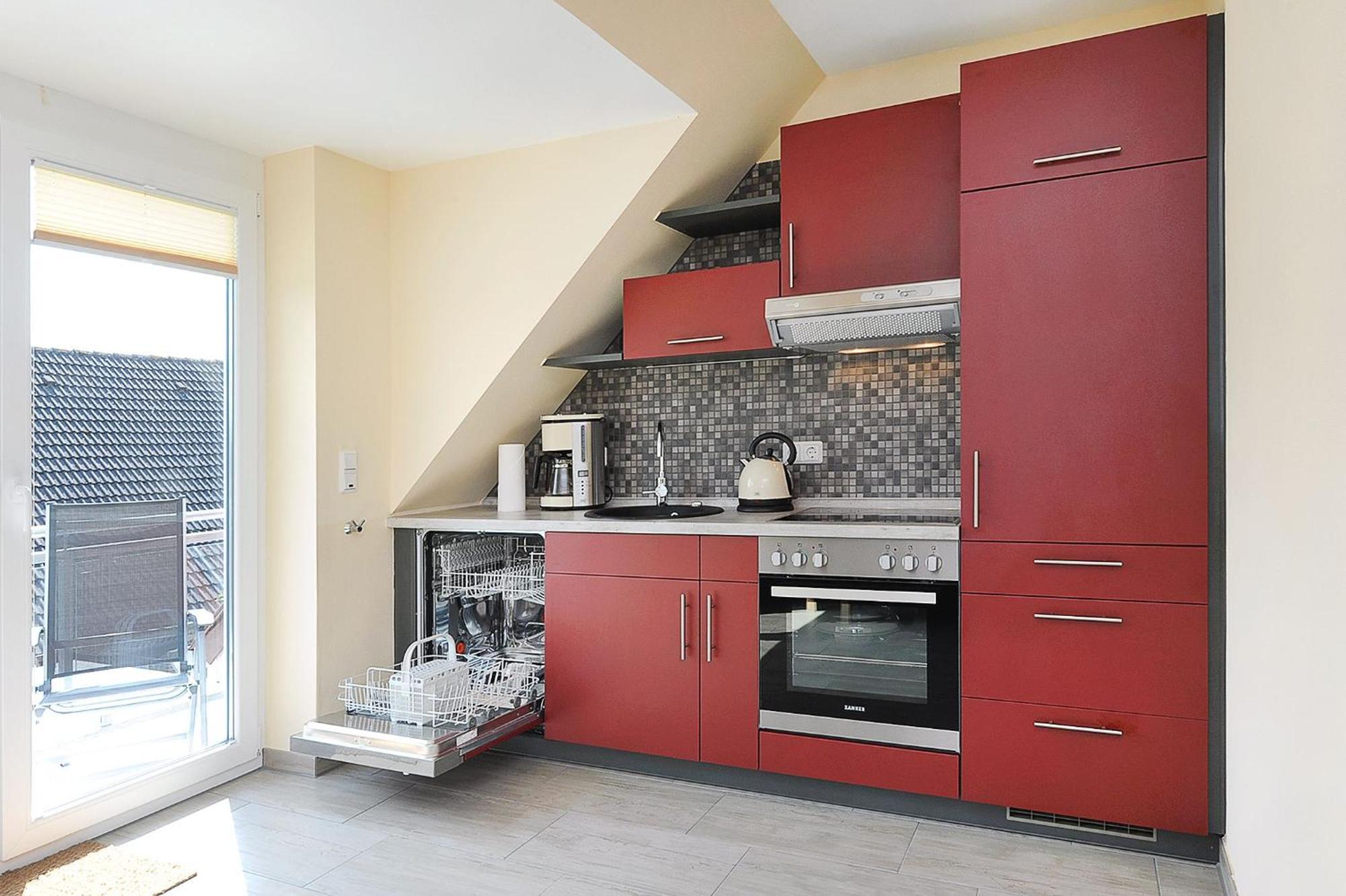 Besondere Aussicht - Ferienwohnung Deichblick ベンサージール エクステリア 写真