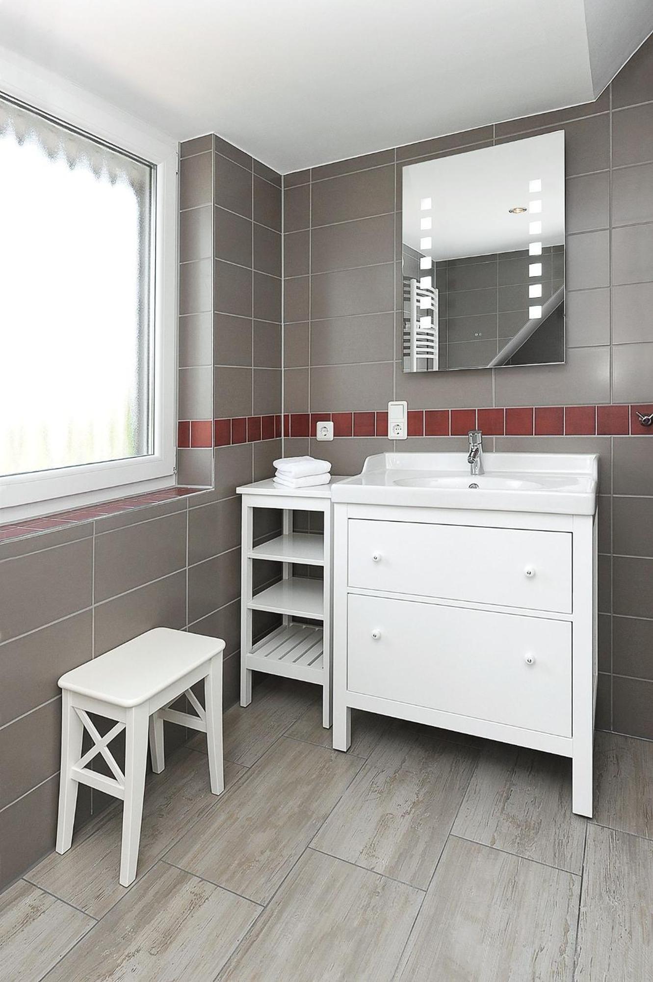 Besondere Aussicht - Ferienwohnung Deichblick ベンサージール エクステリア 写真